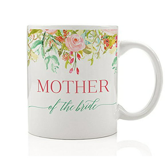 16 oz Bistro Mug Coffee I Survived My Daughter's Wedding Mother Father of Bride